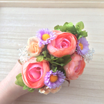 お花のヘッドドレス
