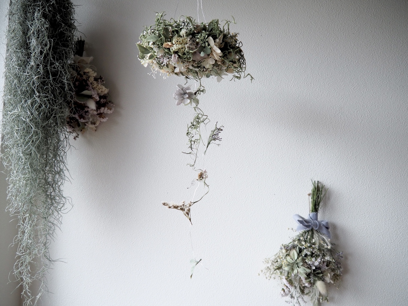 フライングリース ✴︎Flying wreathe - dry flower irodori