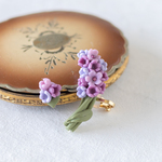 ラベンダー　イヤーカフセット / ピアス/イヤリング