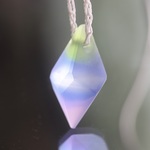 Fluorite：結晶：波動玉®（クラウン・サードアイ・スロート・ハートチャクラ）【現品一点物】2