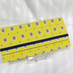 プロヴァンス風チケットケース　きいろ