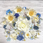☆NO 0520-03③造花　アーティフィシャルフラワー　セット　花材　フラワーパーツ　ハンドメイド　まとめ売り　シルクフラワー　アートフラワー　