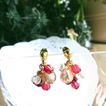 🆕赤い葡萄〜カットガラス&メロン&ガーネット〜