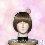ももカチューシャ🍑(パッチン留め変更可)