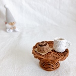 【6月3日21時〜販売】小さなフィーカセット　シナモンロールとカフェオレと