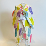 小型犬☆猫用浴衣矢絣柄(淡色)Mサイズ