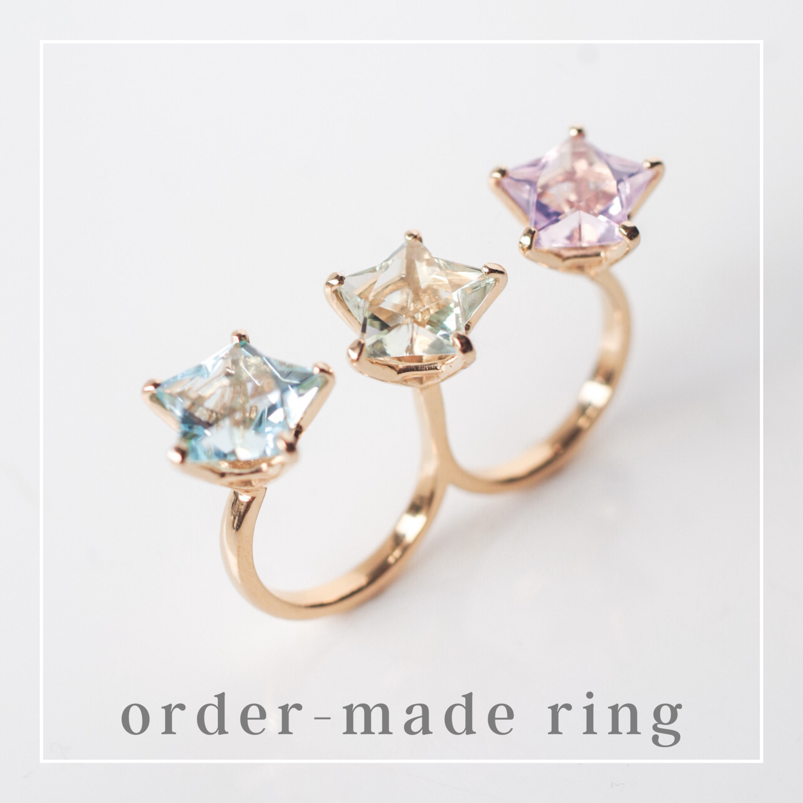 制作事例①】ルースの持ち込み可！世界に1つだけのオーダーメイド