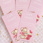 cafe ticket memo