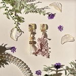 ＜10/29限定＞4100円→2100円【オリジナル】「lilac moment」イヤリング・ピアス