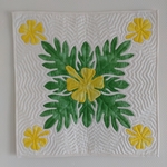 ハワイアンキルト　タペストリー