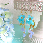 ～雨～紫陽花の咲く頃【ピアス/イヤリング】