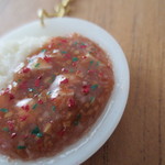 ☆辛！うまっ！マーボー豆腐ご飯キーホルダー☆