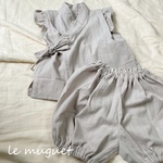 ベビー　キッズ　甚平　80㎝　【le muguet】