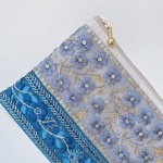 【14cm】インド刺繍のポーチ