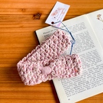  りぼん風コットンヘアバンド＊サクラピンク