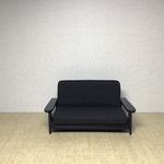 ドール用　木製　奥行広々ソファ　ミニチュア家具