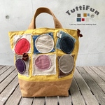 tuttifun＊sikaku ･maruのツートンバッグ