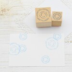水の波紋 はんこセット(丸型)