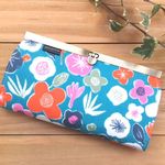 華やか☆ナチュラルフラワー♪・直線口金長財布