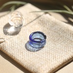 Ear cuff（Blue & Green）：波動玉®【現品一点物】