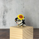 チワワ黒（動物と花シリーズ）