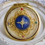 プリンセスのキラキラコンパクトミラー