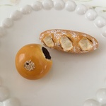 《セット価格》パンのブローチ♡あんぱん&フランスパン♡2点セット