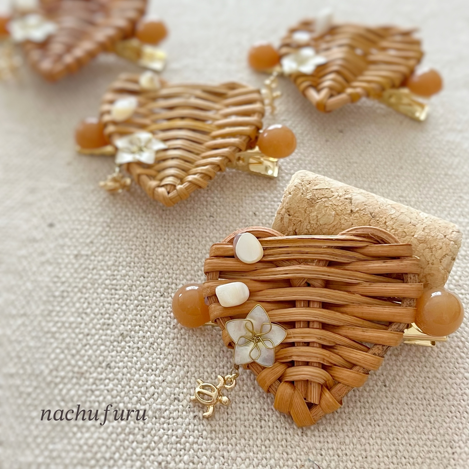 ラタン - バレッタ・ヘアクリップの人気通販 | minne byGMOペパボ 国内