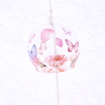 ゆらゆら風鈴〜蝶と花びらの舞い〜新作