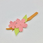 桜の本革ブックマーカー🌸