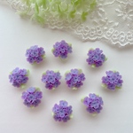紫陽花　ランダム 2個セット 花　パーツ    25