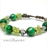 ༅೫ botanical garden ೫༅ 天然石 パワーストーン ブレスレット　#minne_new #マクラメ