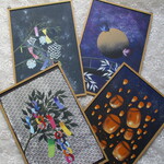 トールペイント　Ｙ様ご依頼品　4枚セット