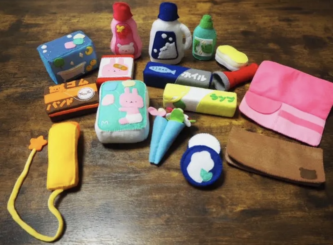 50フェルトままごと　スーパーマーケット3 オーダーページ 50 フェルトままごと スーパーマーケット3 オーダーページ