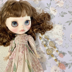 ブライス　プルリング　No.Aa107 いちご　ピンクホワイト　ネオブライス　アイシードール アイチェンジ 眠り目