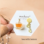 𝐭𝐞𝐚 𝐰𝐢𝐭𝐡 𝐥𝐞𝐦𝐨𝐧 ピアス/イヤリング