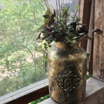 季節の花の寄せ植え　アンティークを纏うジュリエット