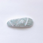 刺繍ヘアピン「Rin」   刺繍 ヘアピン ヘアアクセサリー パッチンピン 女の子