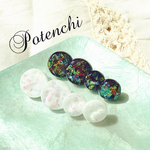 ホログラムサークルMピアス・イヤリング