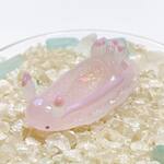 Uo210［いちごラテ］宇宙を宿すガラスのウミウシ
