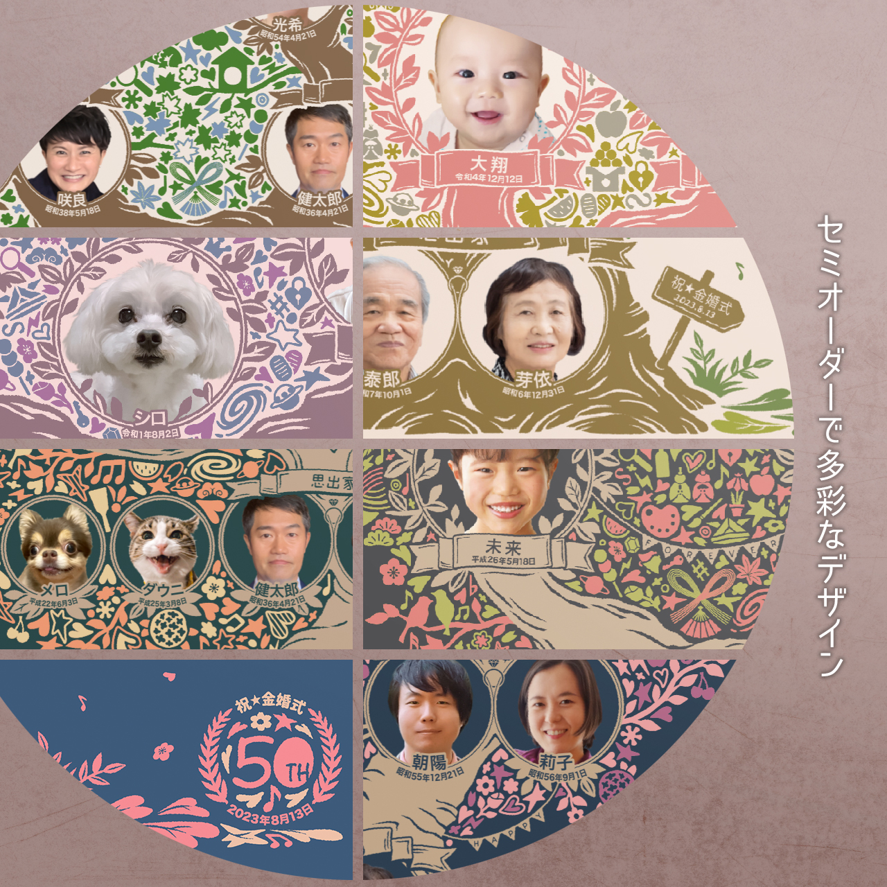 木になった家系図 ポスター - おもいでいず | minne byGMOペパボ 国内
