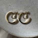 square hoop earring