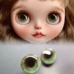 【3個買うと1個プレゼントGTE！】ブライス アイ ネオブライス bjd 目 アイ アイチップ ドールアイチップ-クラシック緑