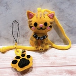 猫　ぬいぐるみ　キーホルダー