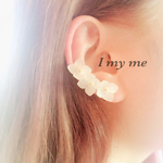 【I my meの6月フェア】コットンパールの紫陽花イヤーカフ