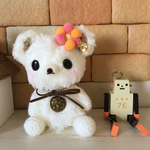 リバティ・ほわほわお花ベア
