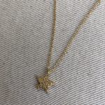 サージカルステンレス☆スターダストGLスターネックレス