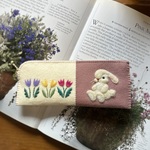 🐰うさぎとチューリップ🌷のペンケース