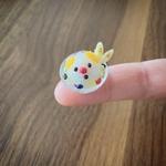 ミニチュア　白くまかき氷
