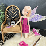 ピンク　スカート　※ピュアニーモ2専用※  オールインワン　ミリタリー　ジップ　ワンピース　サロペット　ピュアニーモ　ドール　ブルゾン　